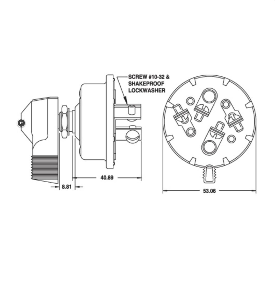 Cole Hersee 75712-04 Reversing Rotary Switch – Great for ... cole hersee 24059 wiring diagram 