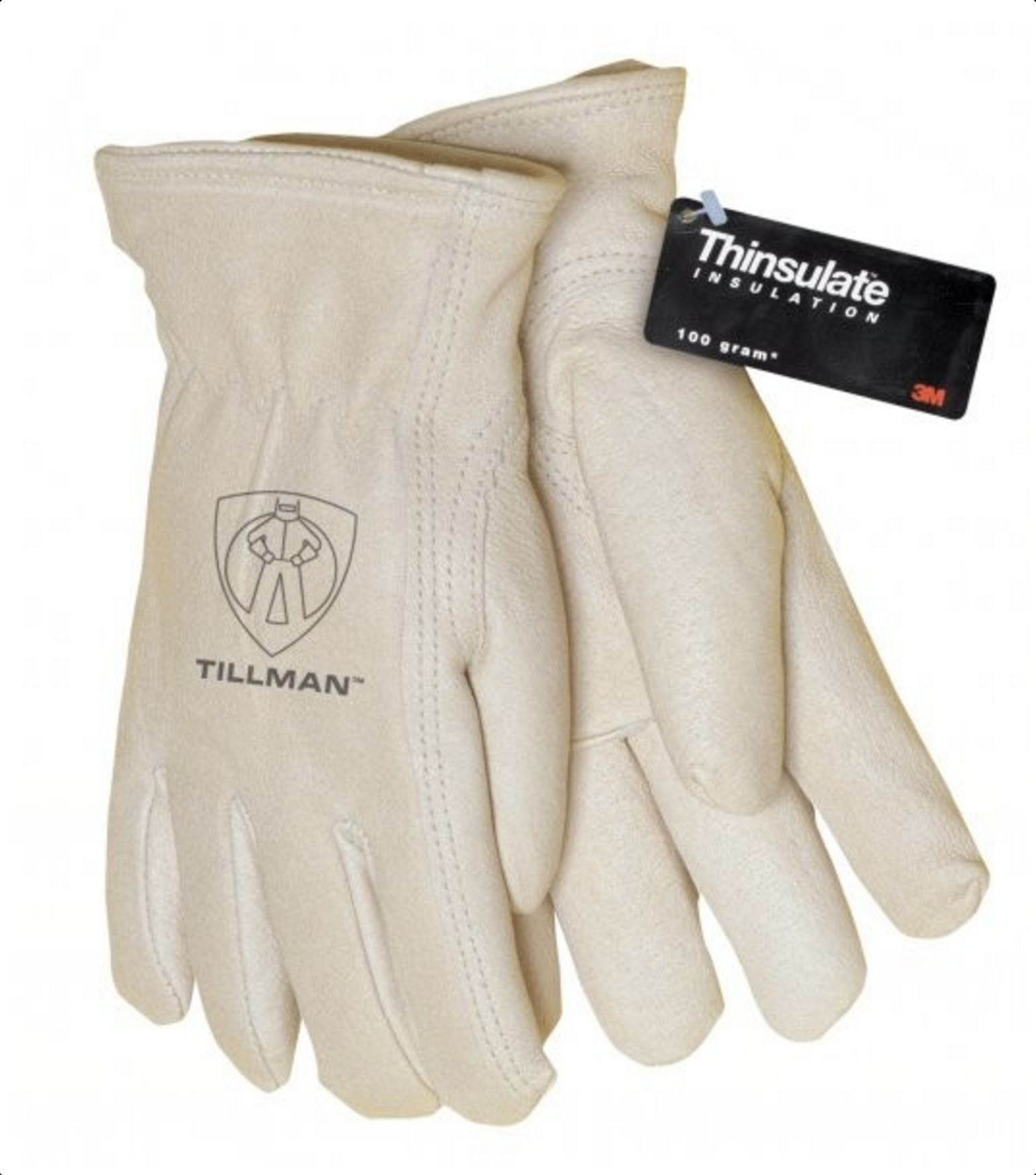 1PR Tillman Medium TrueFit Camouflage Back W// Top Grain Cowhide Palm Glove 1478M