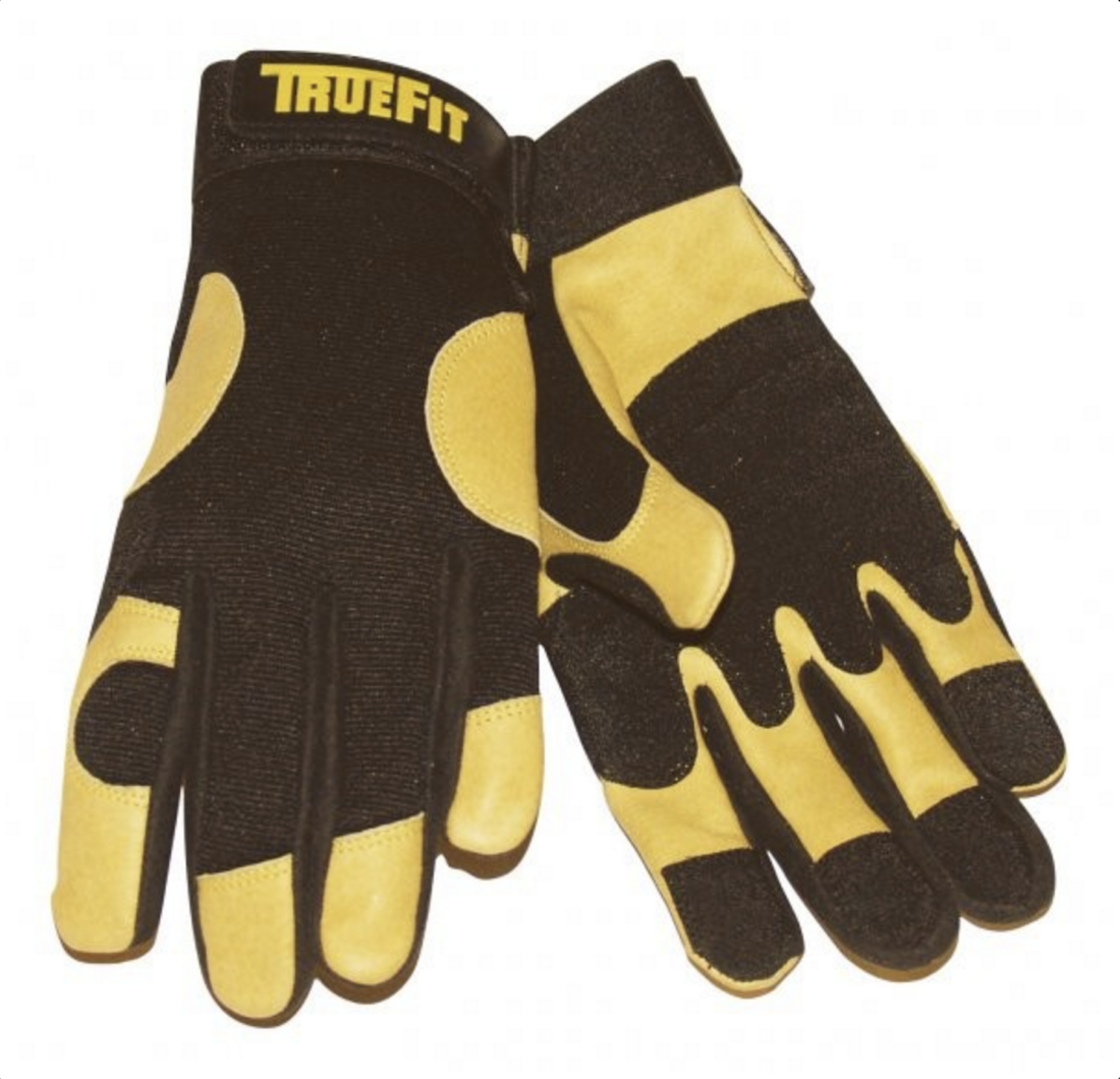 1 Pair of Tillman Medium Truefit with Top Grain Gold Pigskin Gloves P/N ...