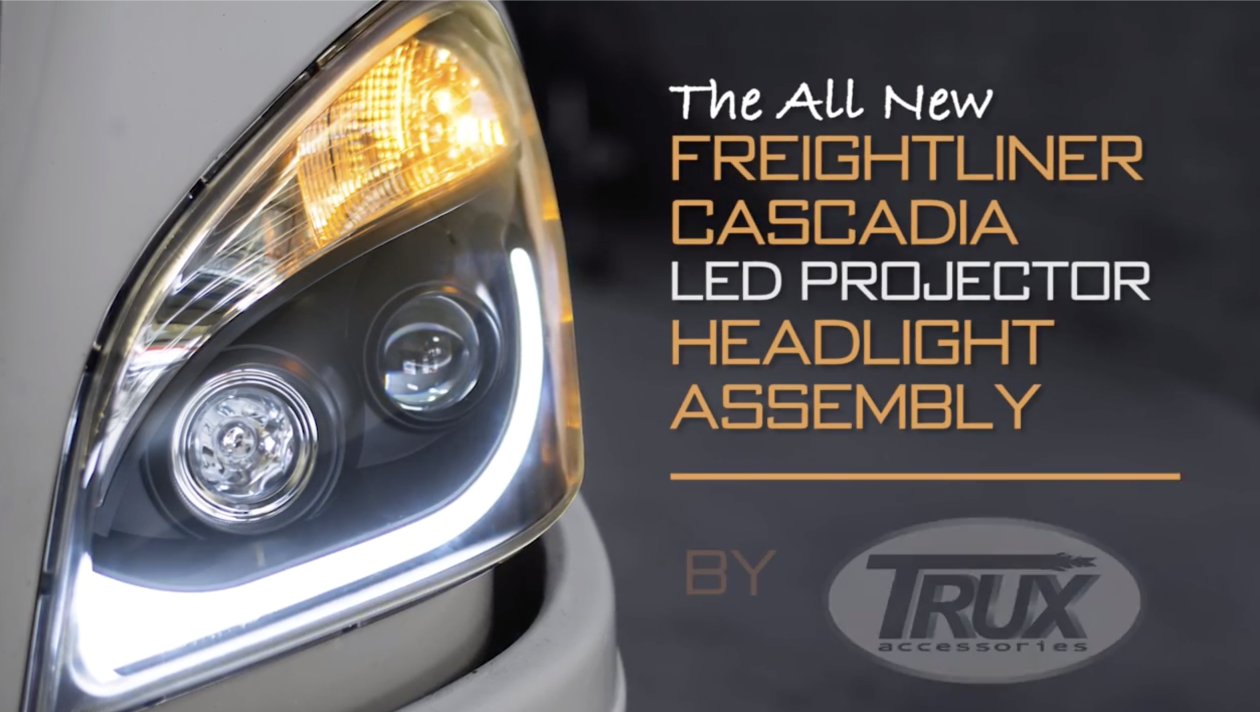 4-Side LED Headlight Bulb for 2008-2018 Freightliner Cascadia Commercial Truck