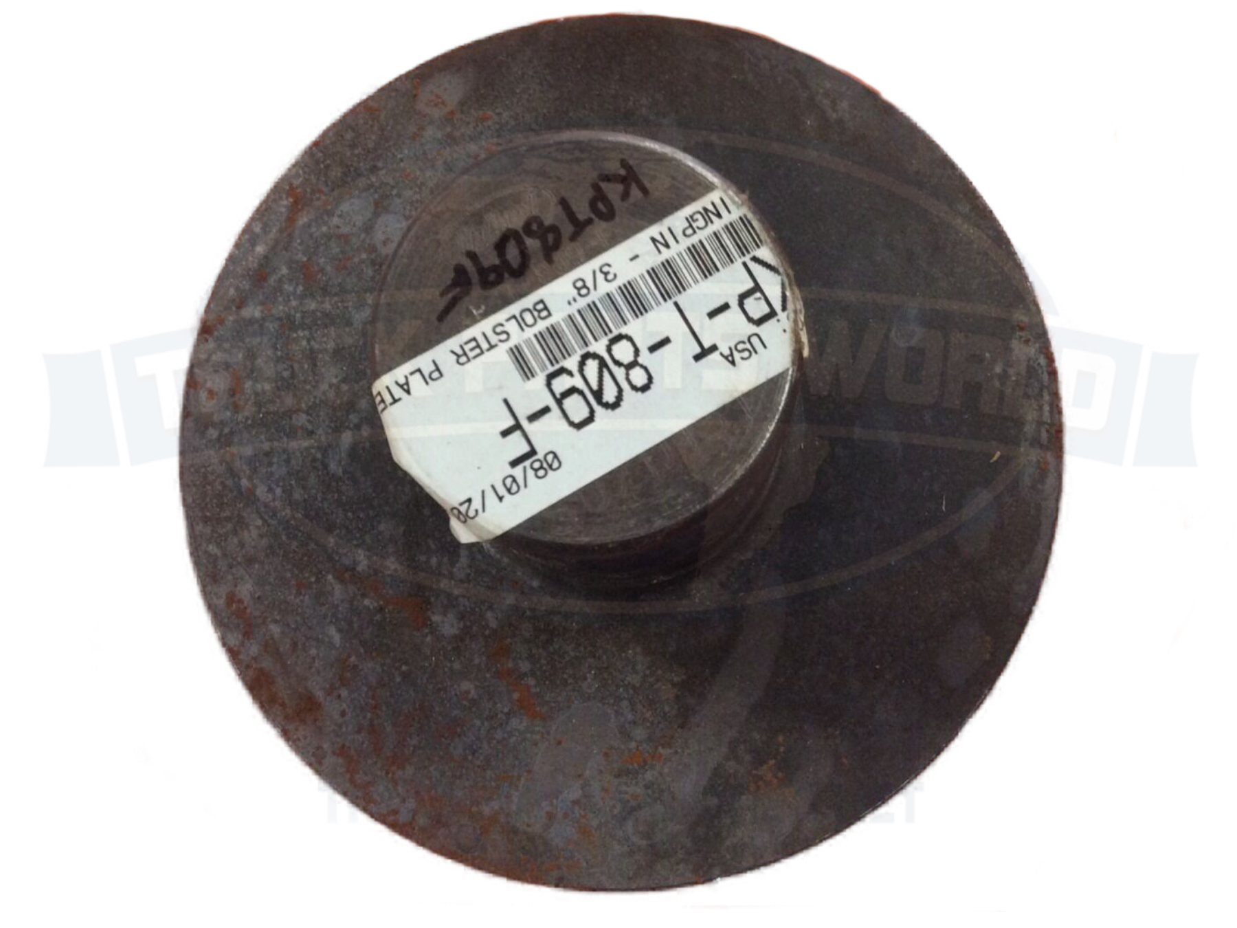 SAF Holland T809 2 Inch Weld-On King Pin for 3/8 Inch Bolster Plate 80,000 Lb 