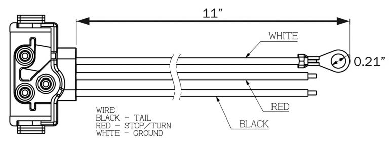 Grote 3 Wire Pigtail Diagram