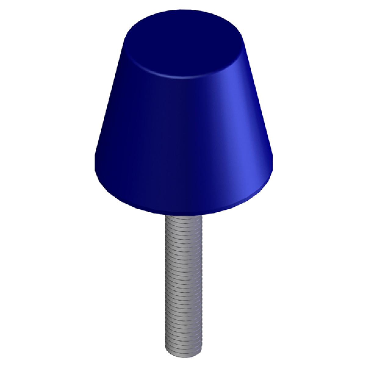 Atro Polyurethane Hood Mount for Kenworth HM59-64010 T300, T400, T600 and T800