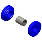Peterbilt Polyurethane Exhaust/Radiator Mount, Air to Air Bushing Set Made USA