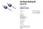 Atro Polyurethane International Cab Mount Bushing Kit CM55-61454