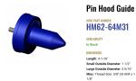 Atro Polyurethane Mack Hood Pin Guide HM62-64M31