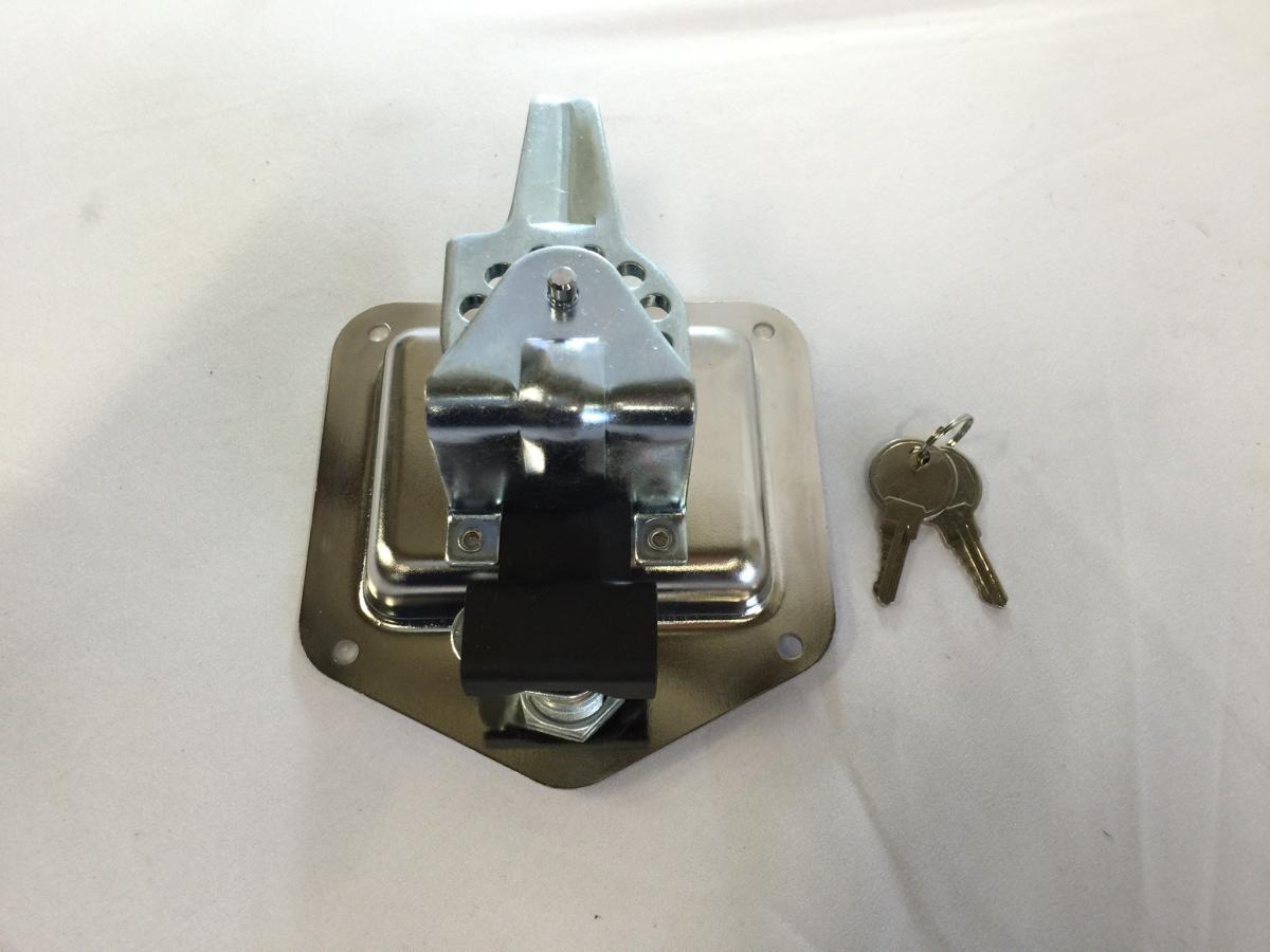 Single Latch Point Folding-T Handle Latch, Gasket & Cylinder w/Keys Included