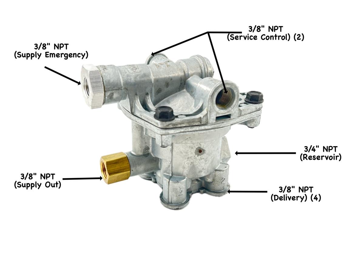 Sealco Relay Emergency Valves -- Four Port Charging Style 110475