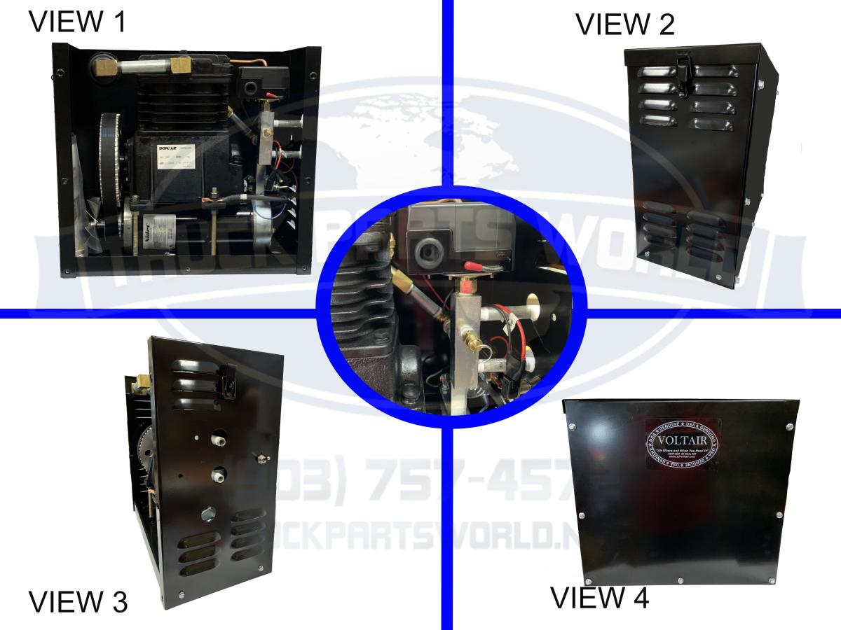 Heavy duty 12v Air compressor for Service and farm trucks