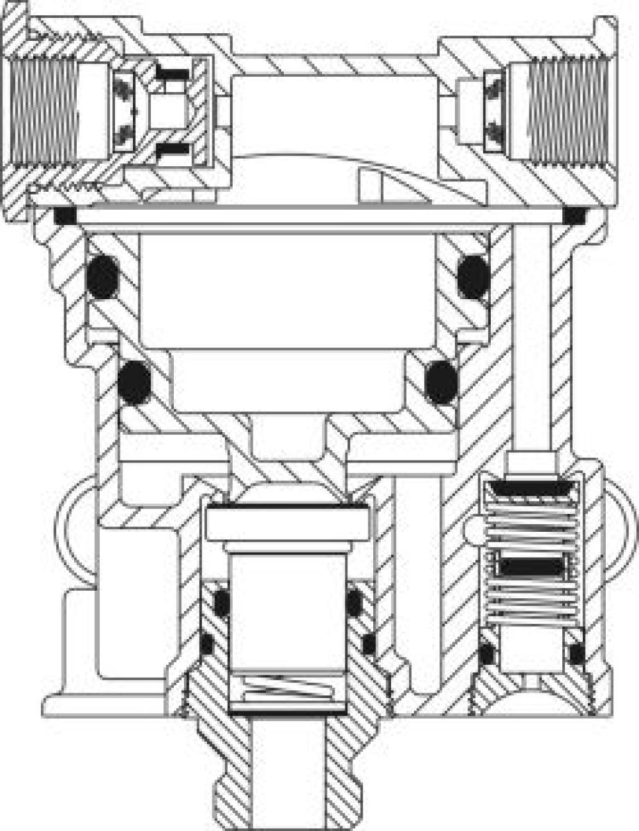 Sealco Sealco Protected Reservoir Spring Brake Control Valve 110170