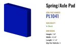 Atro Polyurethane Neway Spring/Axle Pad PL1041