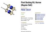 Atro Polyurethane Hendrickson Pivot Bushing Kit PB50-36321