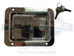LATCH,FLUSH STANDARD LOCKING  STAINLESS STEEL L3885