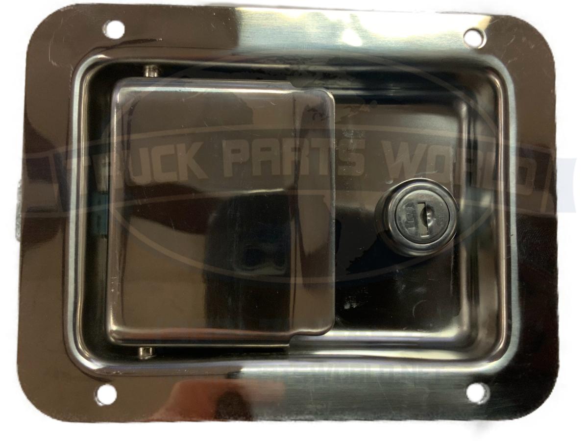 LATCH,FLUSH STANDARD LOCKING  STAINLESS STEEL L3885