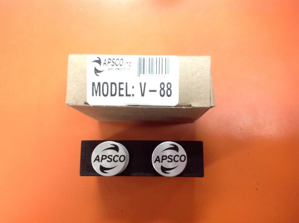 APSCO DUAL 2 Position 4 Way Valve P/N V-88