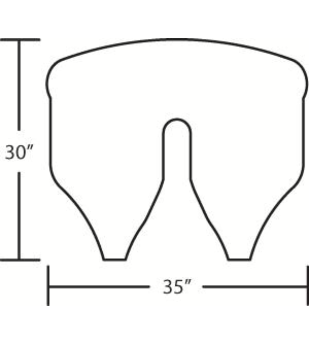 Minimizer 5th Wheel Poly SLICKPLATE For Fontaine 7000 Series
