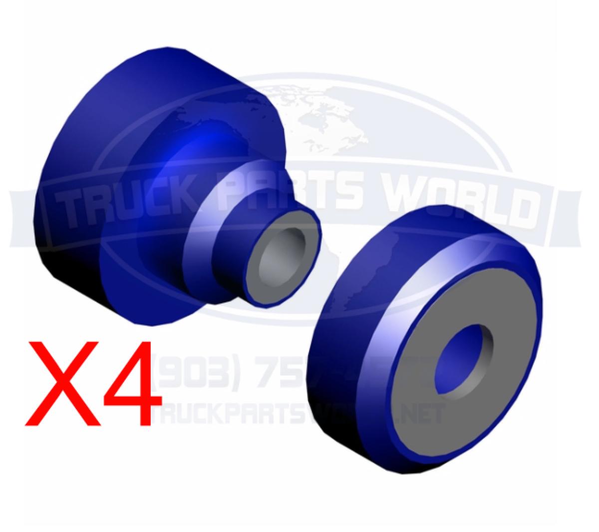 4 Engine / Motor Mount For PETERBILT 379 W/ Cat Engine Cb2203-72 , Mr1001