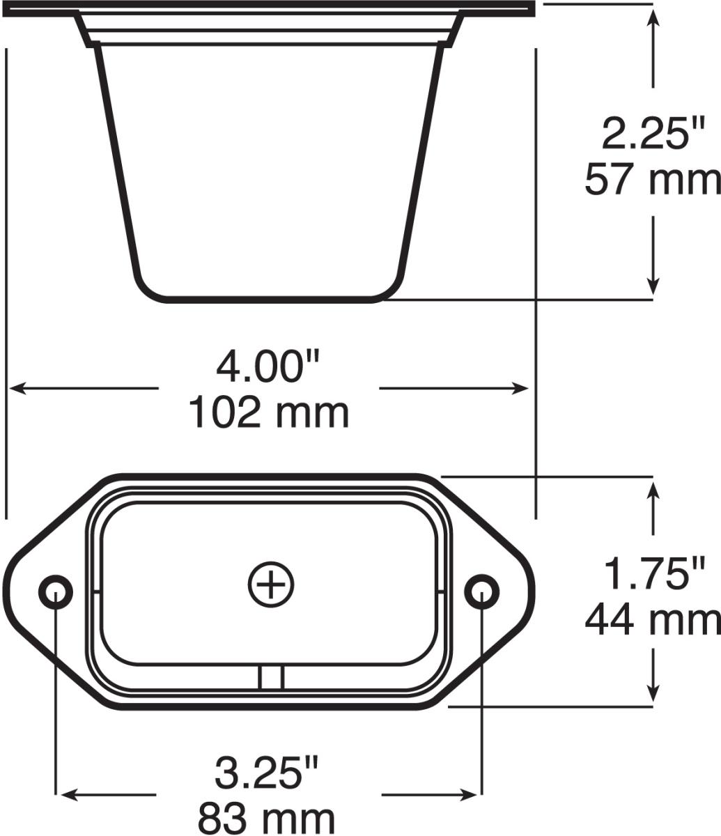 Peterson Mfg. License Plate Light 436