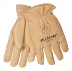 1 Pair of Tillman Large Top Grain Gold Deerskin Drivers Style Gloves P/N 864L
