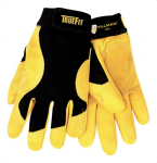 1 Pair of Tillman Large TrueFit Gold Colored Top Grain Cowhide Gloves P/N 1475L