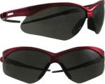 3 pair 3020709 Jackson Safety Nemesis Inferno - Red Frame/Smoke Lens 22611