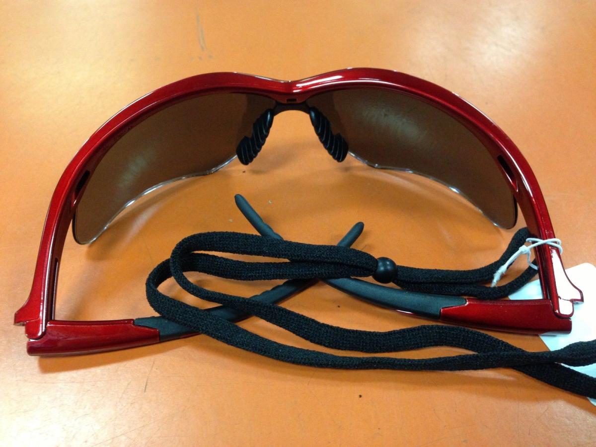 3 pair 3020709 Jackson Safety Nemesis Inferno - Red Frame/Smoke Lens 22611