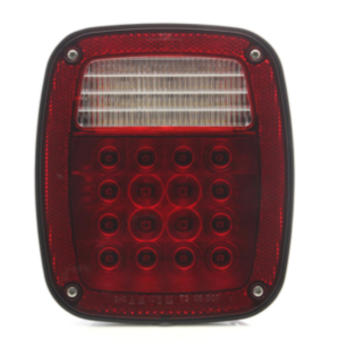 Combination stop/turn/tail/back-up light, hard wired, passenger side