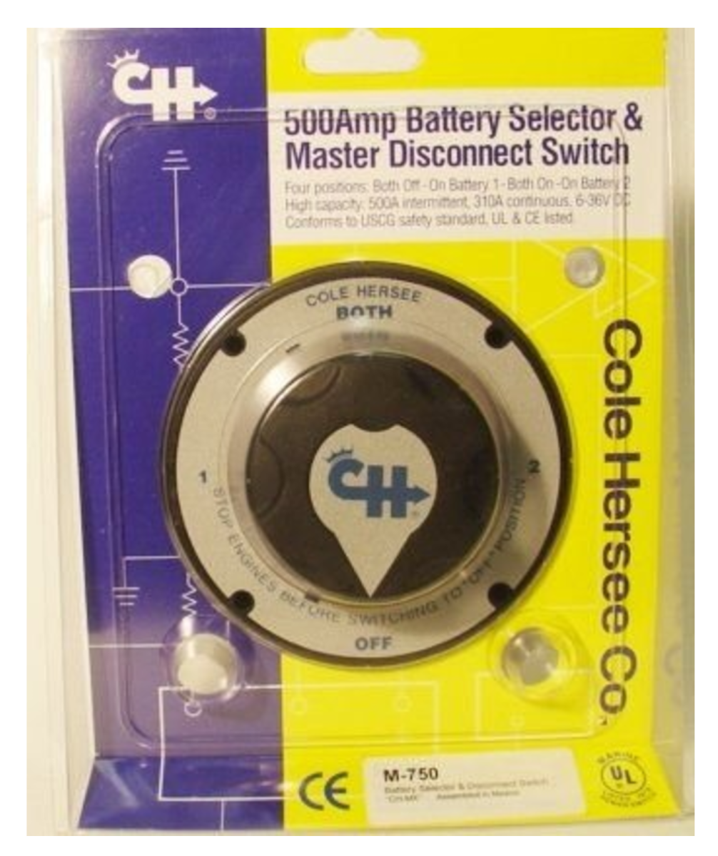 Cole Hersee M750 Battery Selector Switch