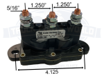 24450 COLE HERSEE 12 VOLT MOTOR REVERSING INTERMITTENT DUTY DPDT SOLENOID