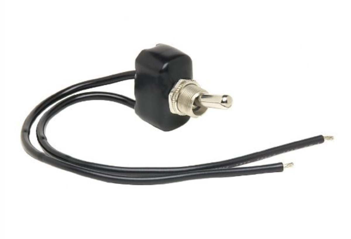 Cole Hersee 5582-10 PVC Coated Heavy Duty Single Pole Toggle Switch - SPST - On/Off