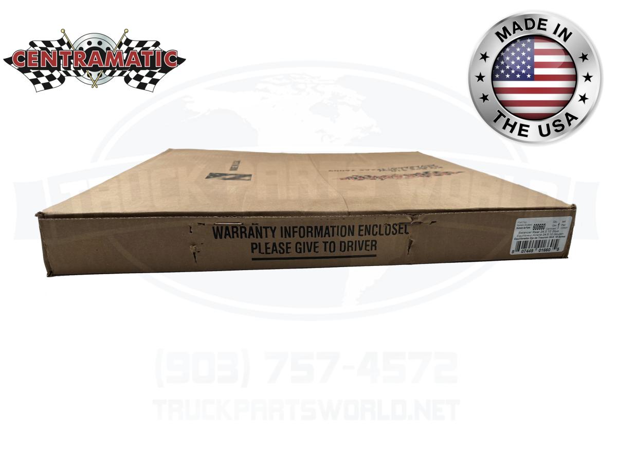 Pair of 24.5" Drive Axle Wheel Balancer Centramatic 600-660 Balancer