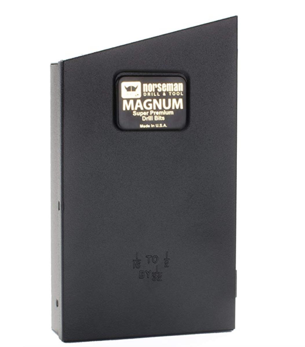 Norseman 15pc 1/16-1/2" Black & Gold Bit Set