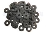 25 Black Gladhand Seals 10028 Black Rubber Gladhand Seals