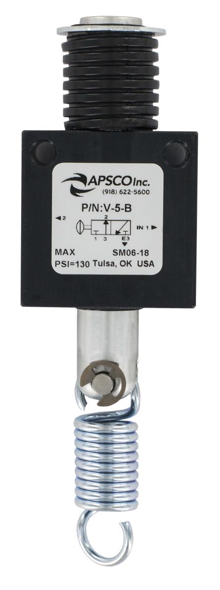 3-way limit valve for hydraulic telescopic cylinders, PULL