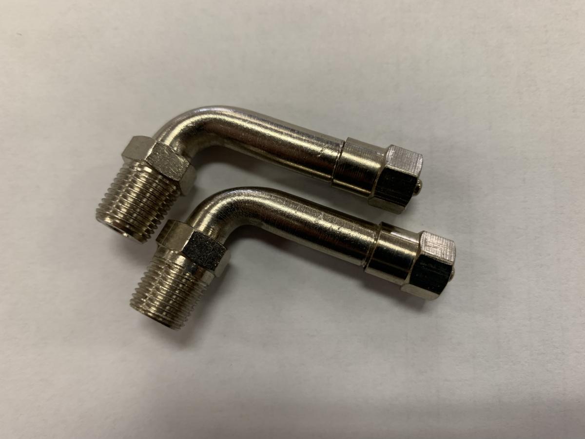 2pk Crossfire Valve Stem  90 Degree