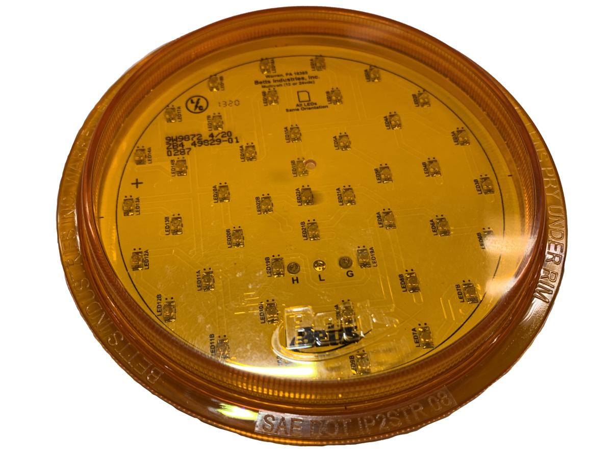 Betts LED Lens Inserts Amber TA4FHM2E