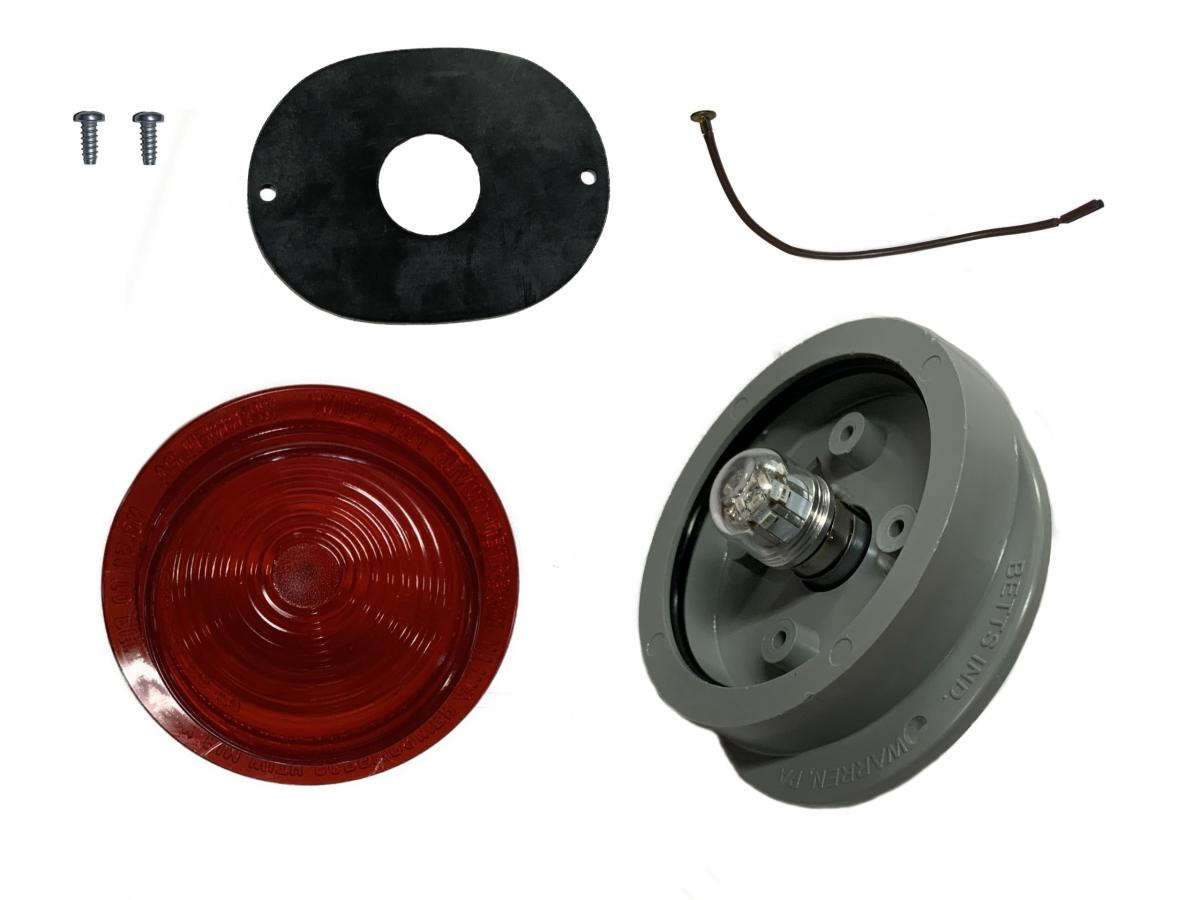 Red LED Single Contact Shallow BETTS MFG light 500452