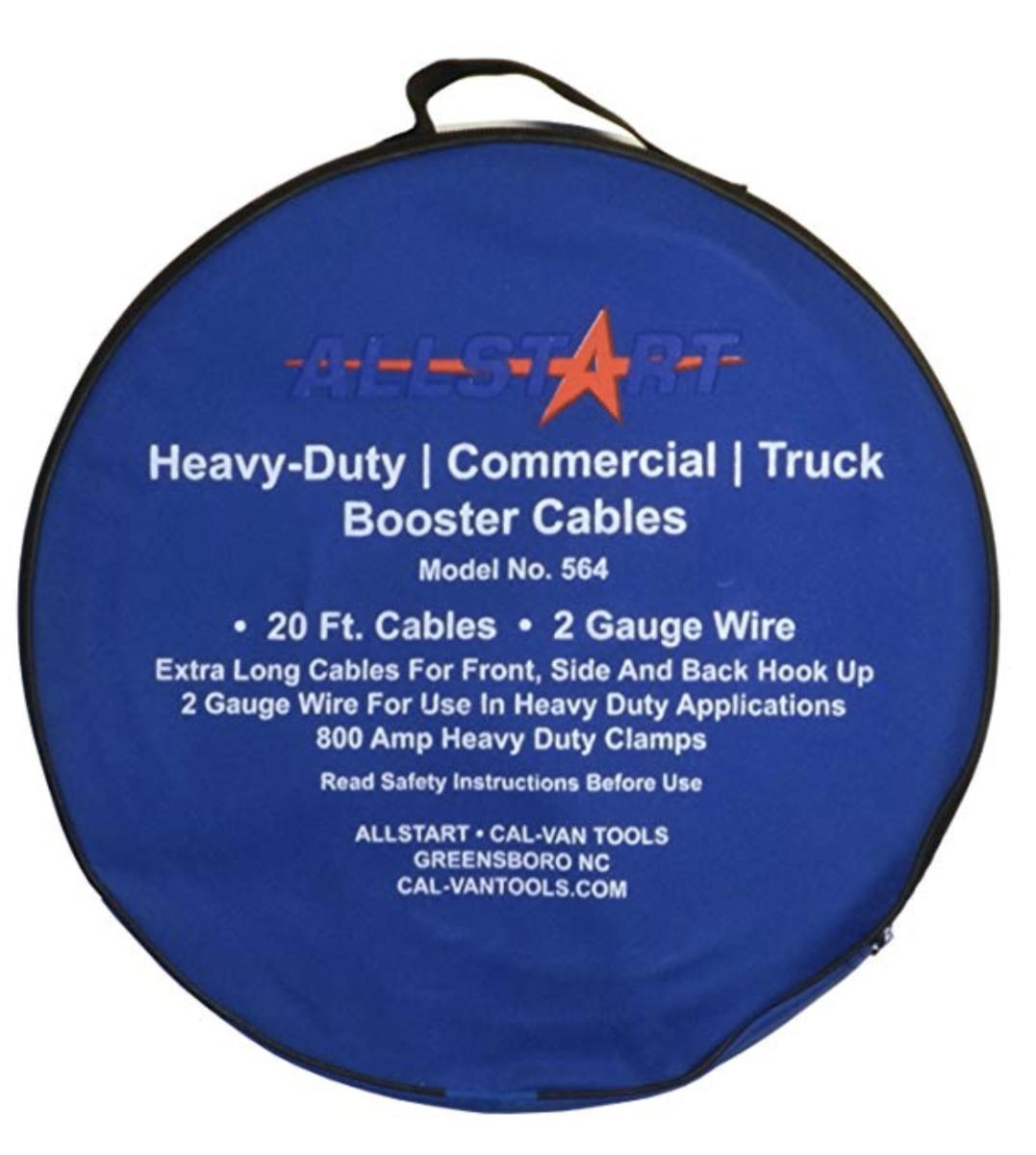 Allstart (564) 20' 2-Gauge Jumper Cable