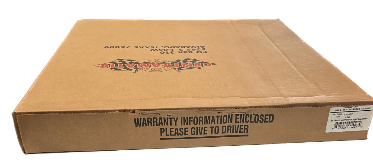 Chevy Dually (2011 and Newer) Wheel Balancers