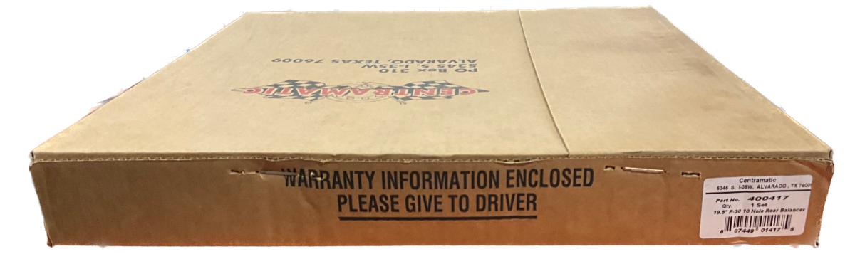 Centramatic 400-417 Rear Wheel Balancer Pair | 19.5" Wheel | 10-Lug 7.25" BC