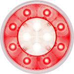 Fusion 20-LED 4-in. combination stop/turn/tail/back-up light, grommet mount, dual PL-3 connections