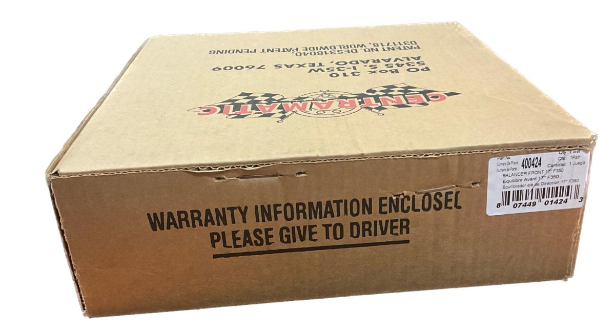 F350 F450 Pick-up Chassis (2005 & Newer) Wheel Balancers