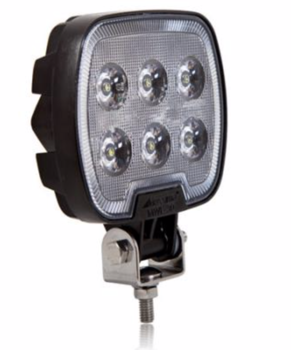 SQUARE 1,200 LUMEN 6 LED WORK LIGHT