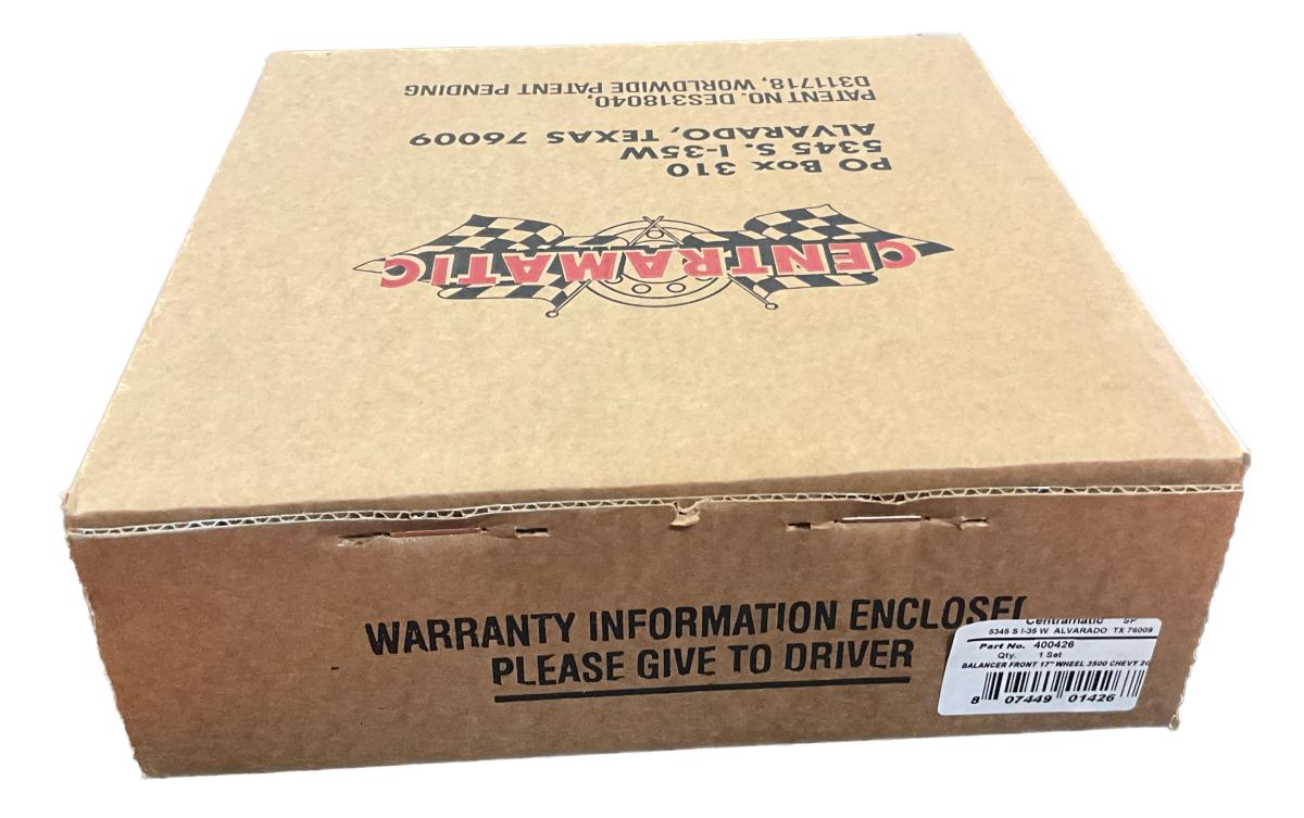 Chevy Dually (2011 and Newer) Wheel Balancers