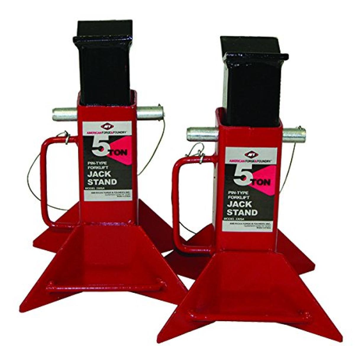 AFF 3305A 5 Ton Forklift Jack Stand Set