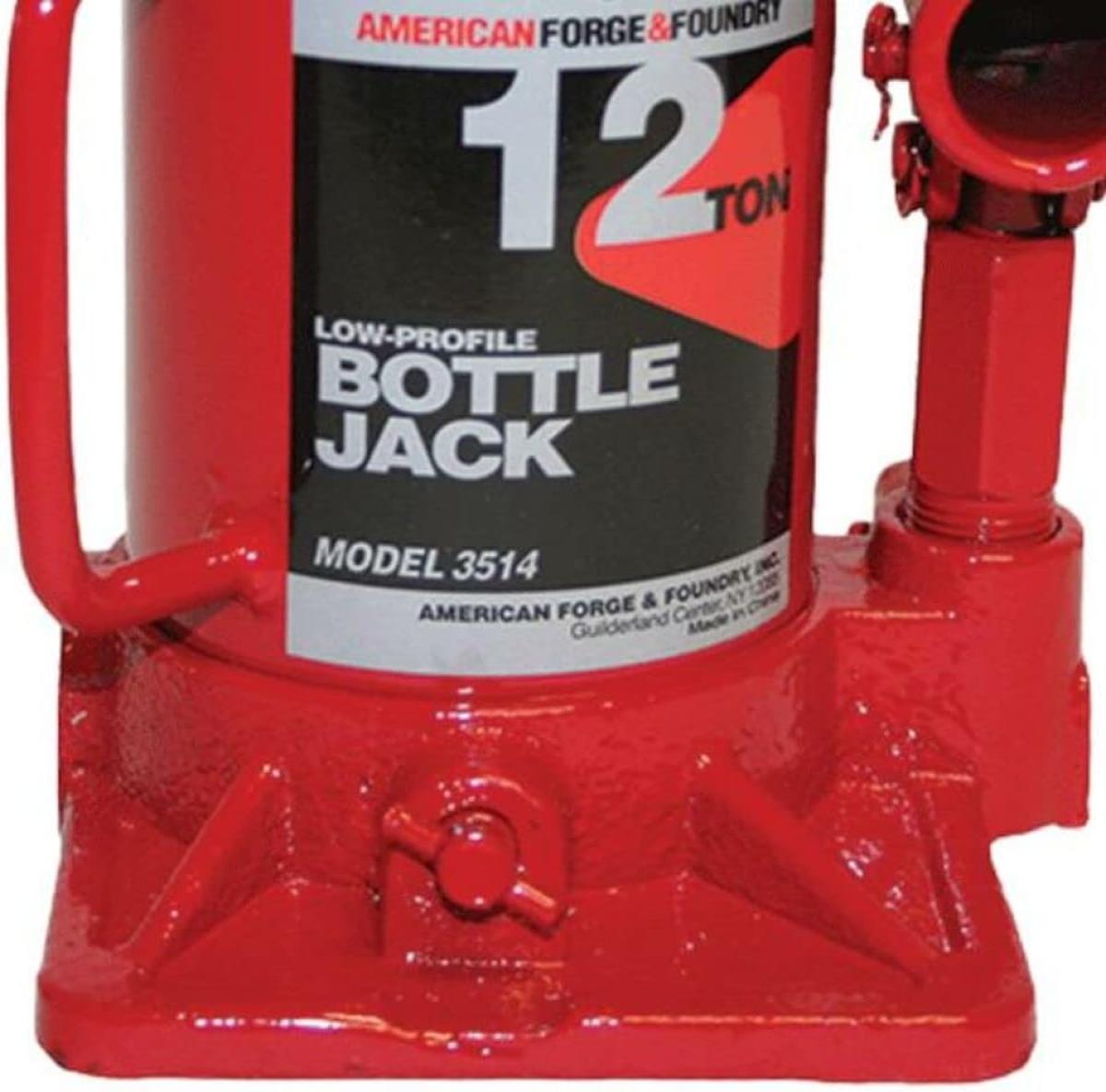 AFF 3514 Bottle Jack (12 Ton Heavy Duty Short Body)