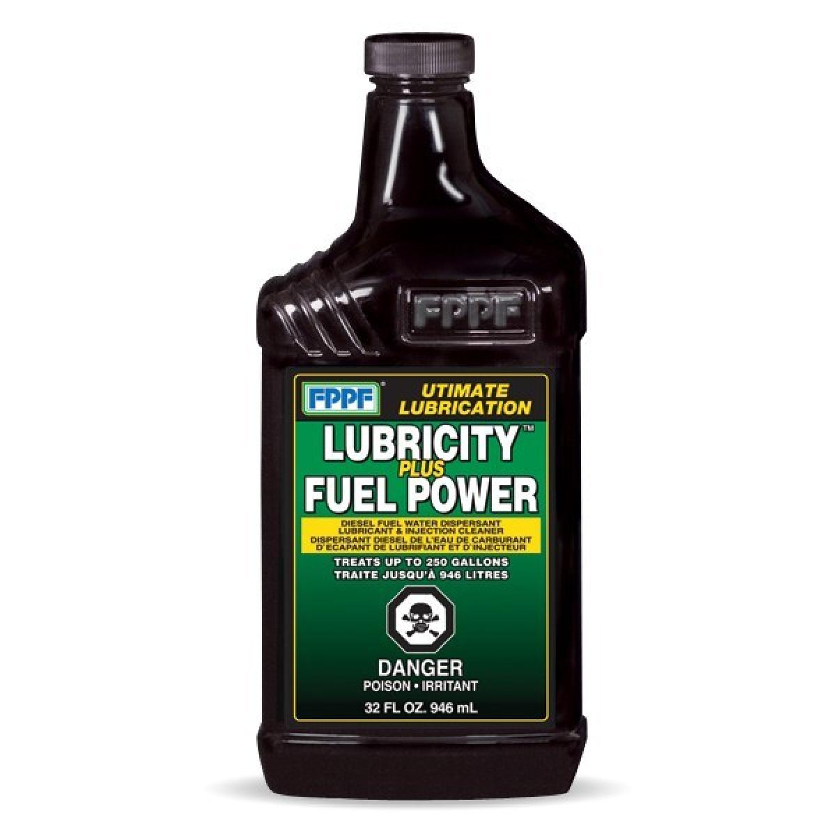 FPPF00105 LUBRICITY PLUS 32 OZ. BOTTLE, TREATS 250 GALLONS OF DIESEL FUEL
