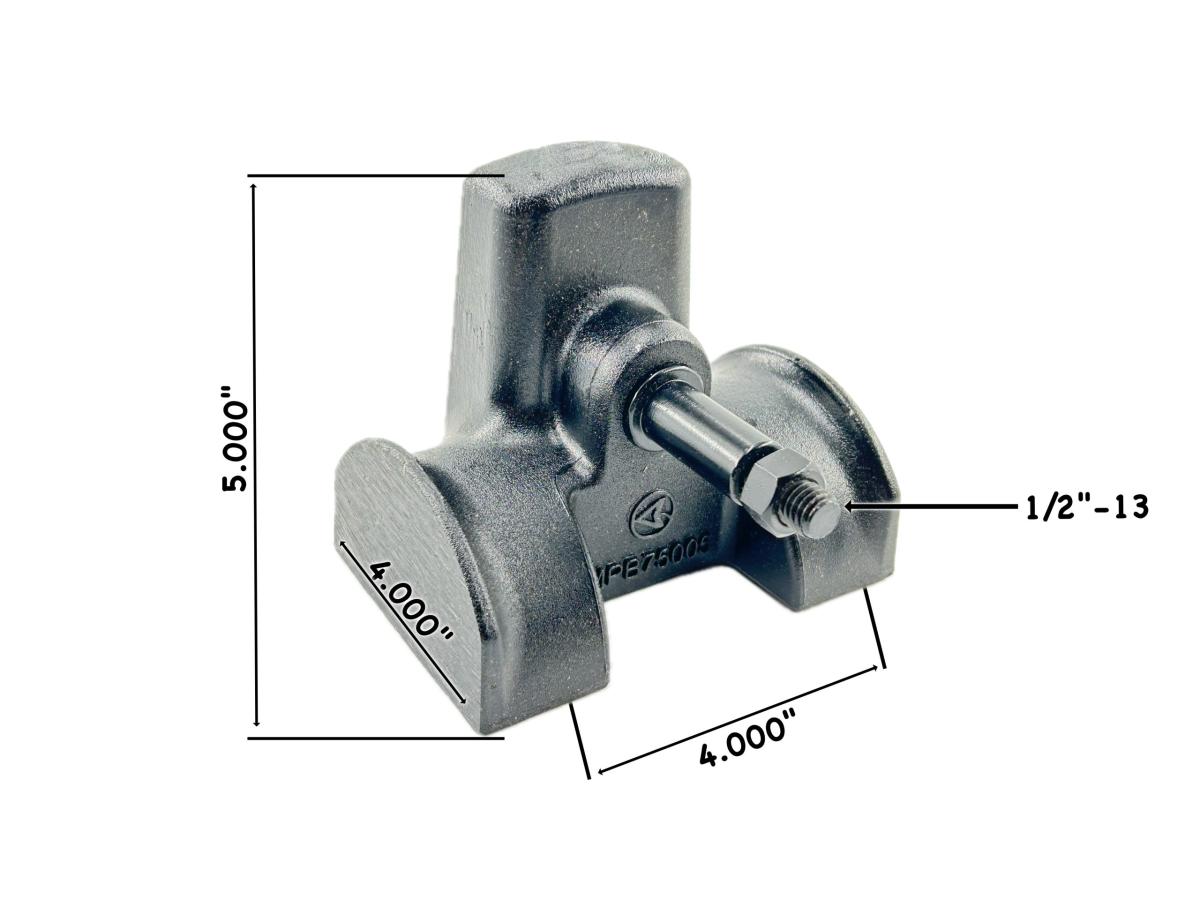 TOP PLATE WITH SHOCK MOUNT PETERBILT B63-6002
