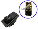 HEADLAMP SWITCH for International 4900 1661234C1 1661234C2 1661234C3 8941K535
