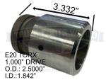 Hendrickson E20 Torx Socket W/Sleeve M5291-T1 Part# S25119-M5291-T1